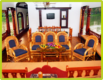 Large Conference Hall Houseboats in Alleppey