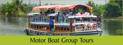 Kerala Motor Boat Group Tours